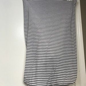Bcbg striped skirt